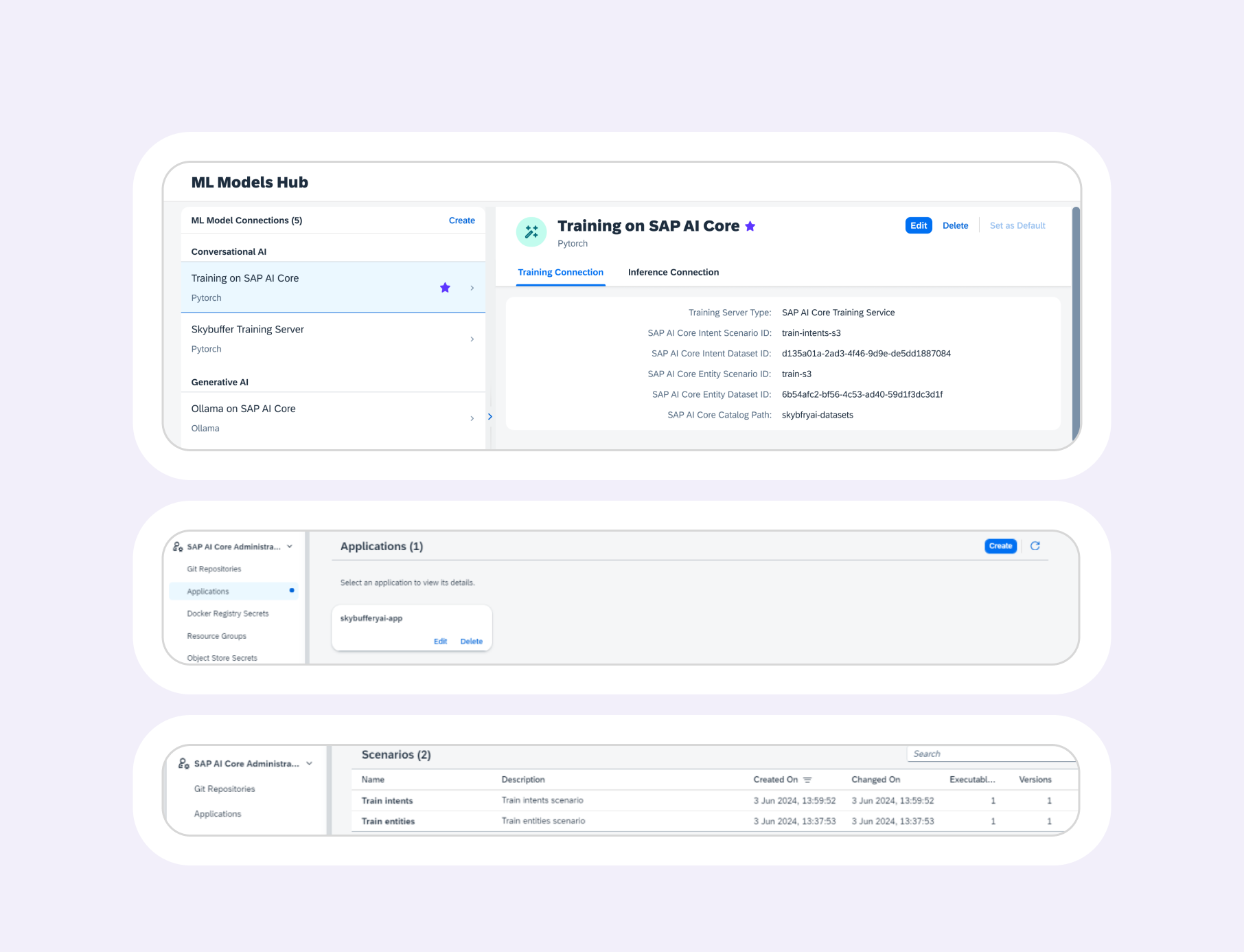 Seamlessly integrate with SAP AI